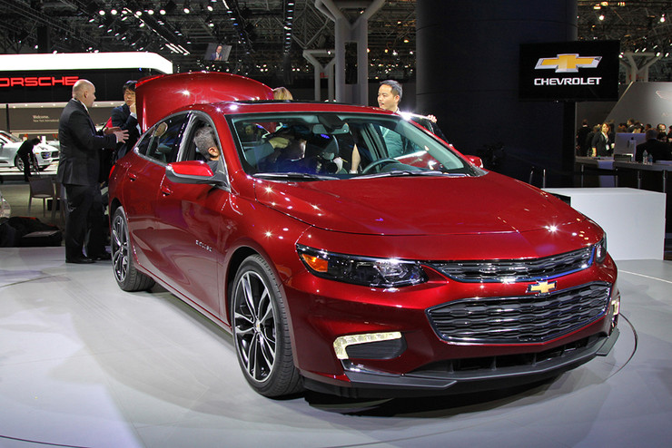 Новый гибрид Chevrolet Malibu 