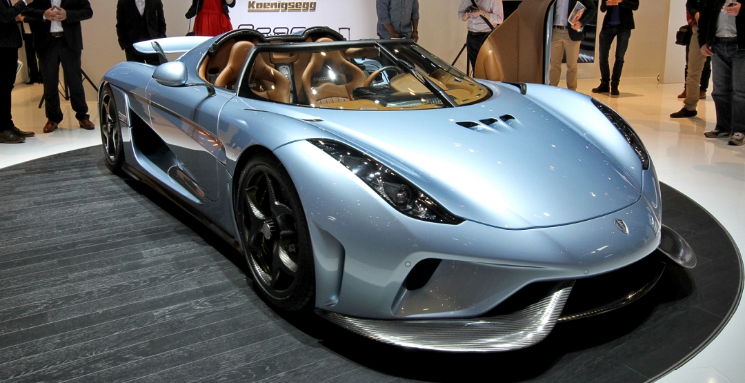 Koenigsegg Regera 1500 л с гибрид