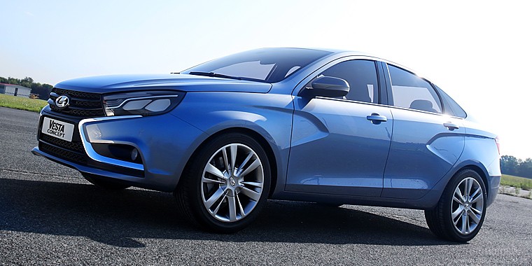 Электромобиль Lada Vesta 