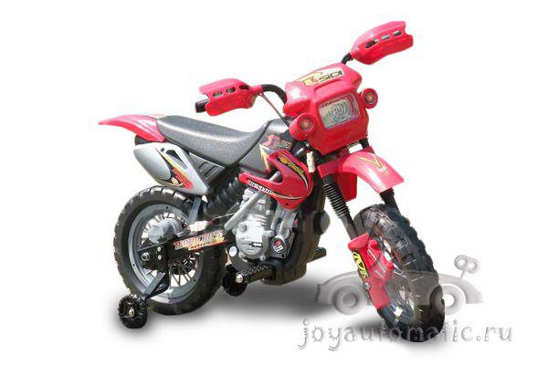 Детский мотоцикл на аккумуляторе Joy Automatic JT014 Cross enduro